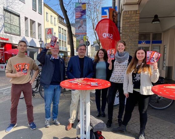 Infostand Pützstraße